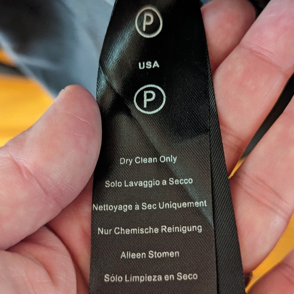 Voodoo Vixen Navy Blue Long Button Up Sailor Coat Sz L Wool - Picture 7 of 8